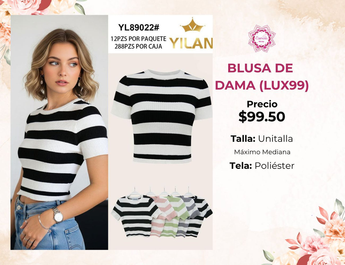BLUSAS DE DAMA PREMIUM (LUX99)