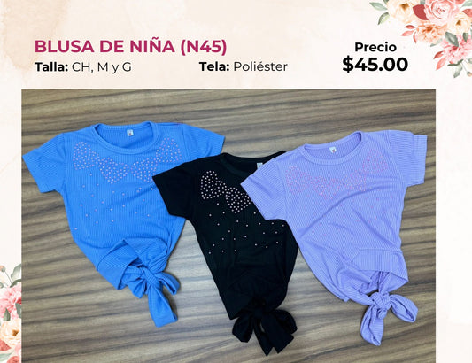 BLUSAS DE NIÑA (N45)
