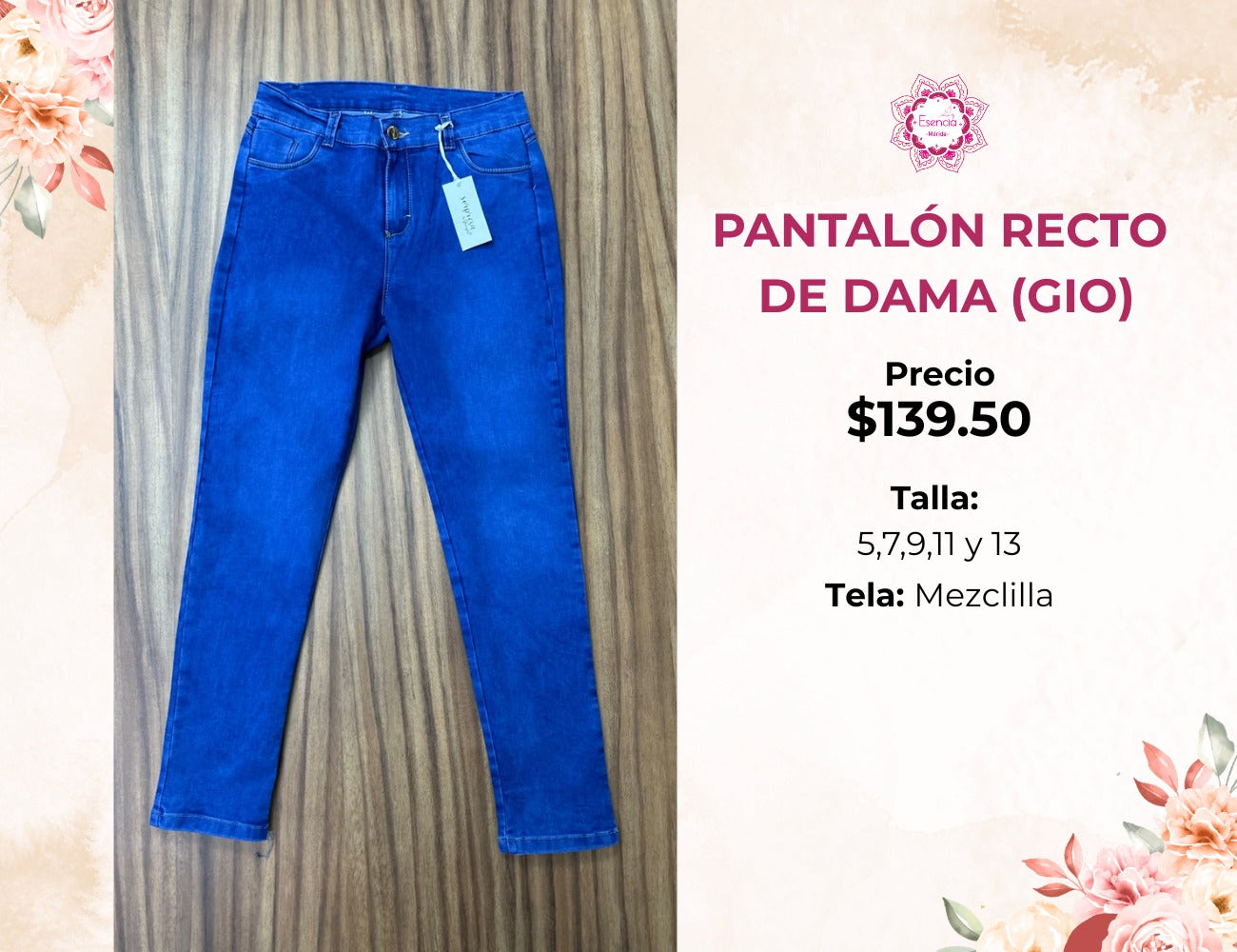 PANTALÓN DE DAMA (GIO)