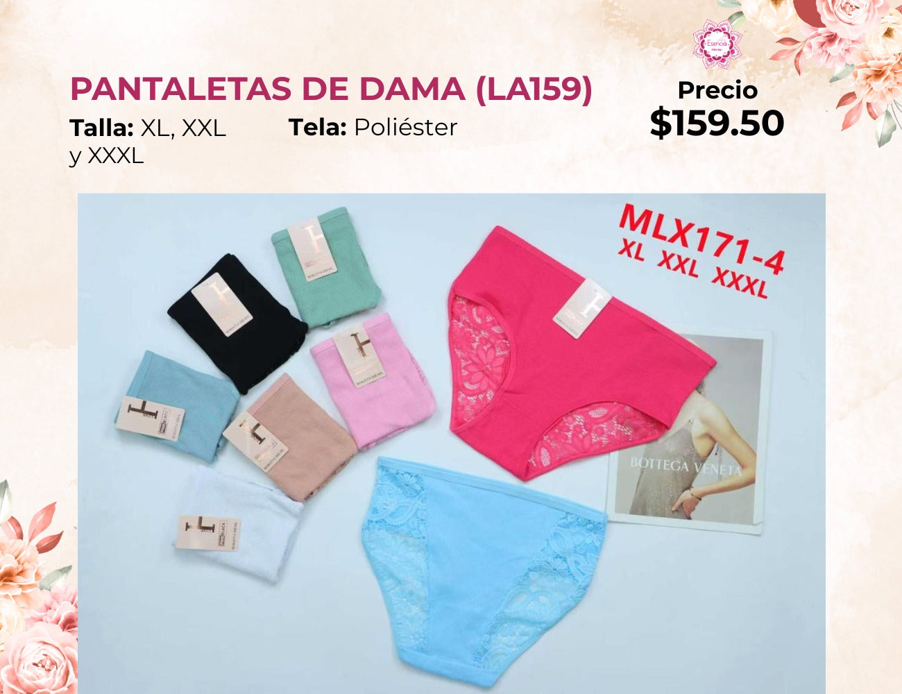 PANTALETAS DE DAMA (LA159)