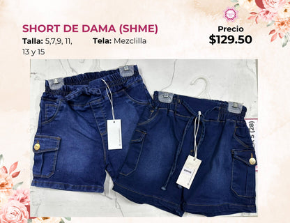 SHORT DE MEZCLILLA (SHME)