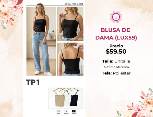 BLUSAS DE DAMA (LUX59)