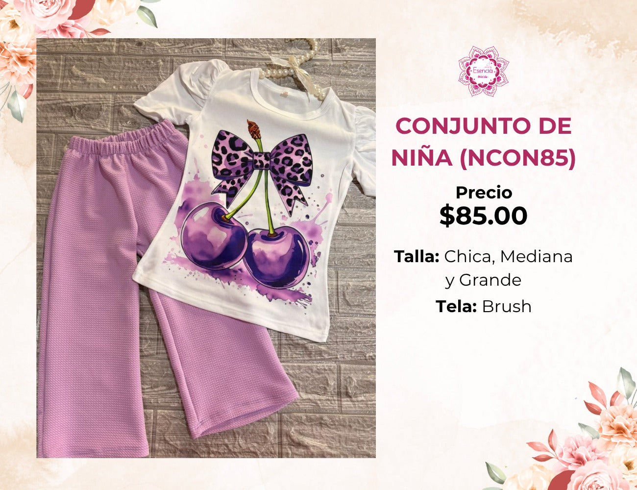 CONJUNTOS DE NIÑA (NCON85)