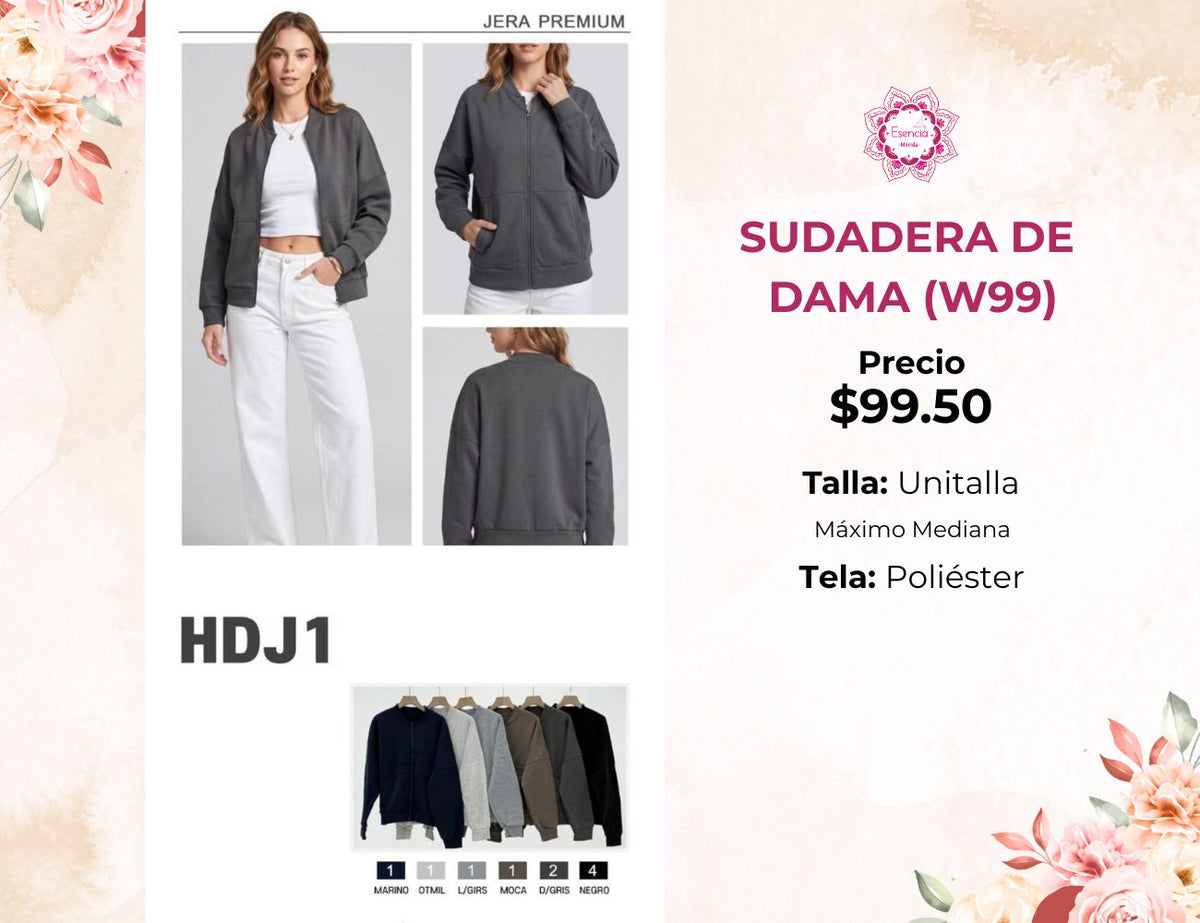 SUDADERA DE DAMA (W99)