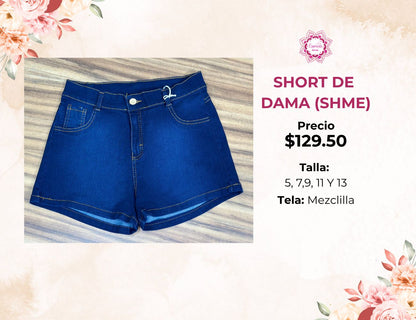 SHORT DE MEZCLILLA (SHME)