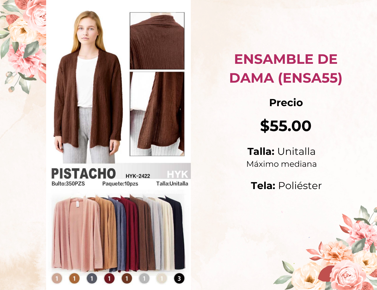 ENSAMBLE DE DAMA (ENSA55)