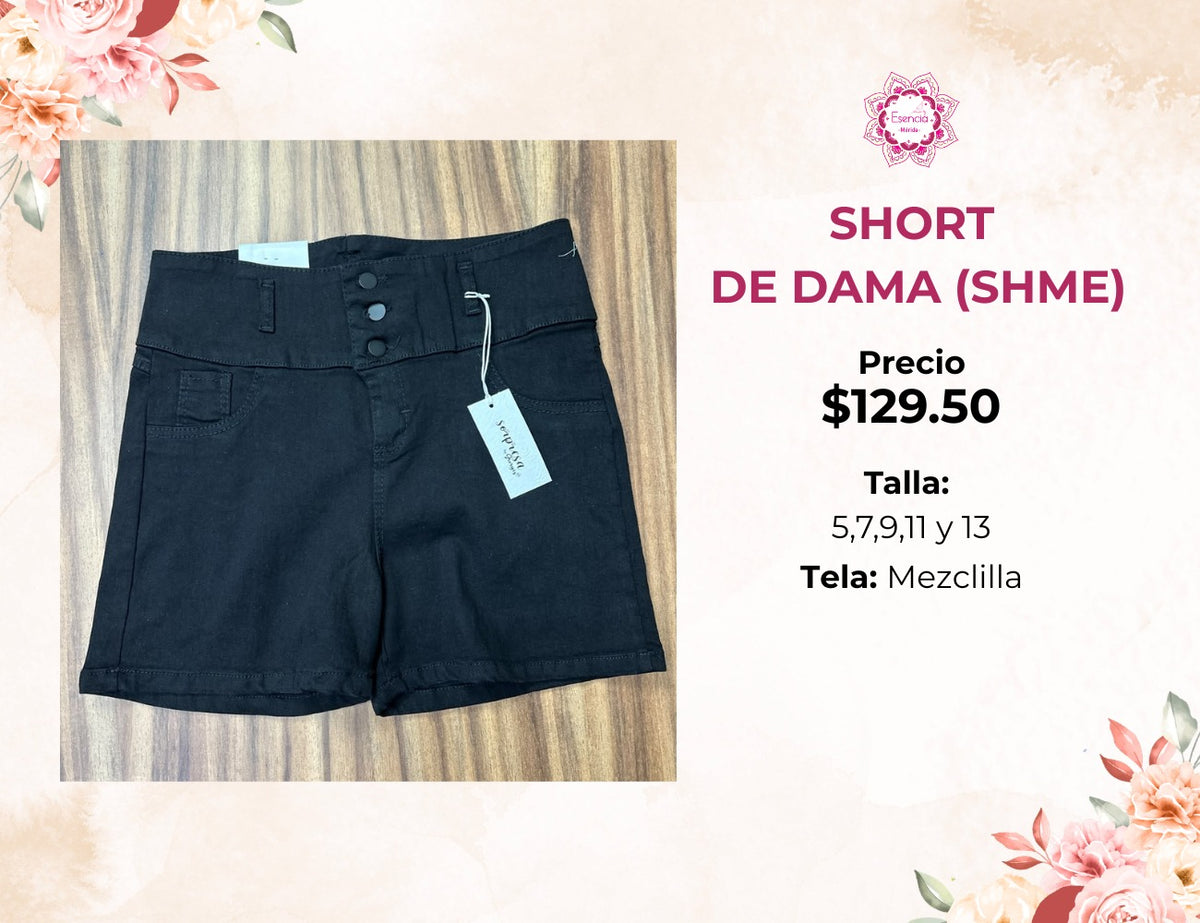 SHORT DE MEZCLILLA (SHME)