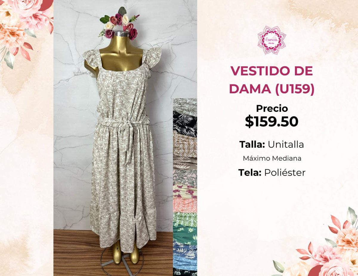 VESTIDOS PARA DAMA (U159)