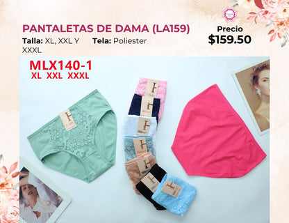 PANTALETAS EXTRA DE DAMA (LA159)