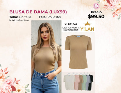 BLUSAS DE DAMA PREMIUM (LUX99)