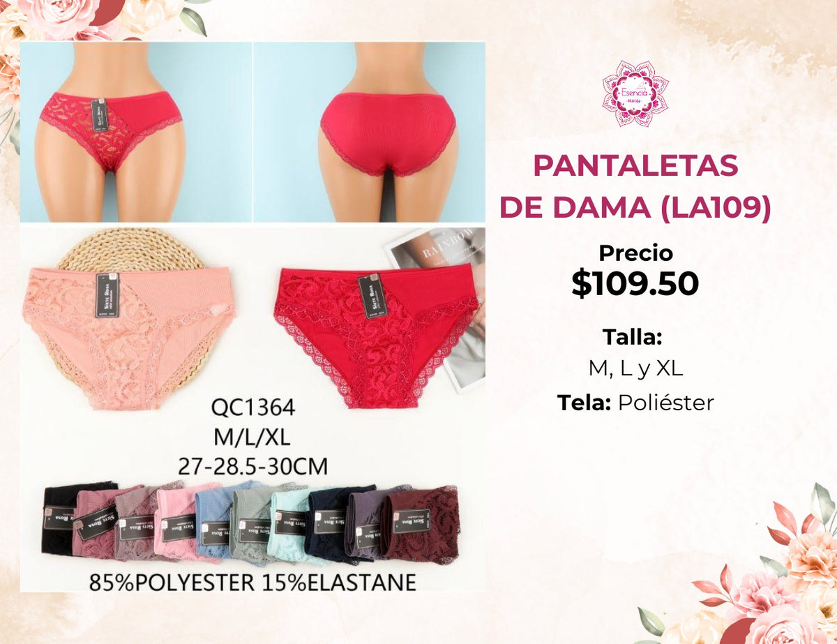 PANTALETAS DE DAMA (LA109)