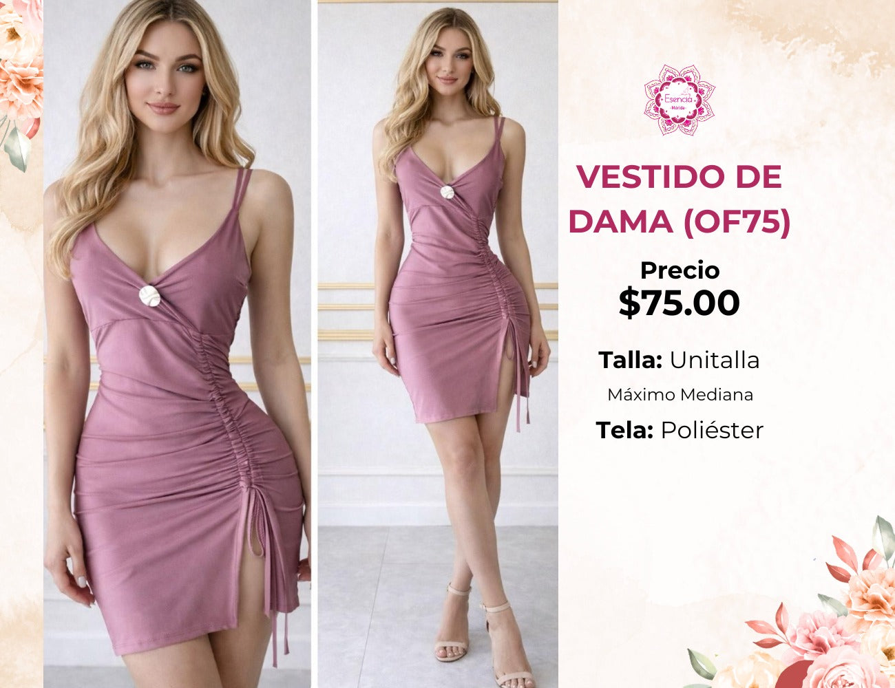 OFERTA VESTIDO DE DAMA (OF75)