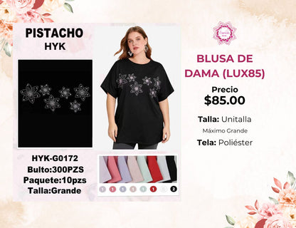 BLUSA DE DAMA (LUX85)