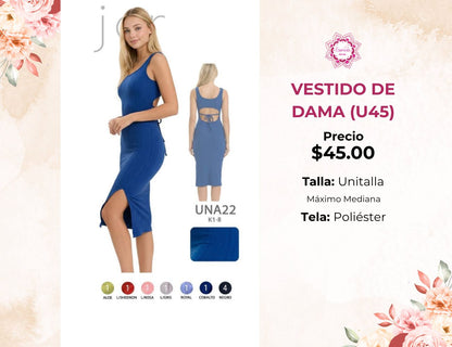 VESTIDO DE DAMA (U45)