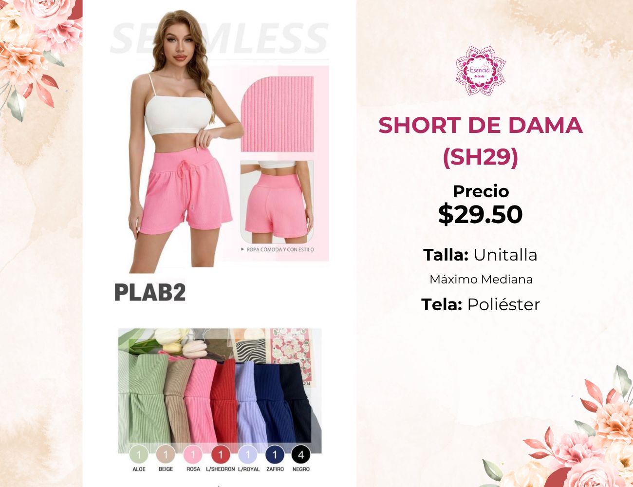 SHORT DE DAMA (SH29)