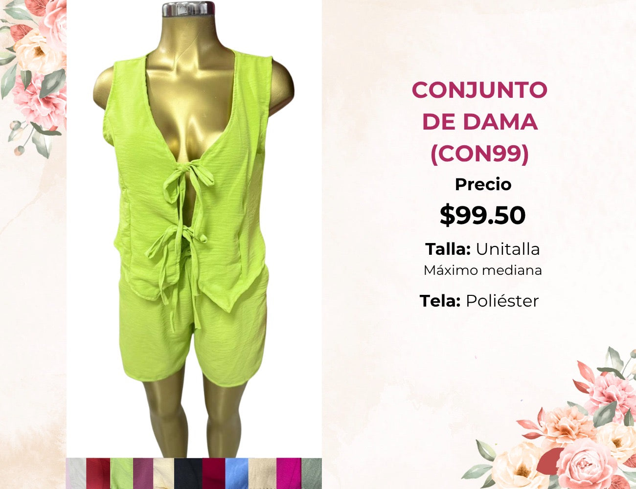 CONJUNTO DE DAMA (CON99)