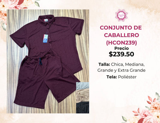 CONJUNTO DE CABALLERO (HCON239)