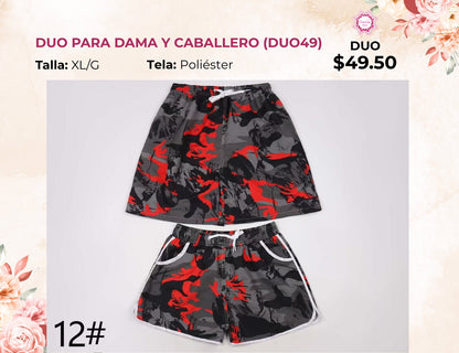 DÚO DE DAMA Y CABALLERO (DUO49)