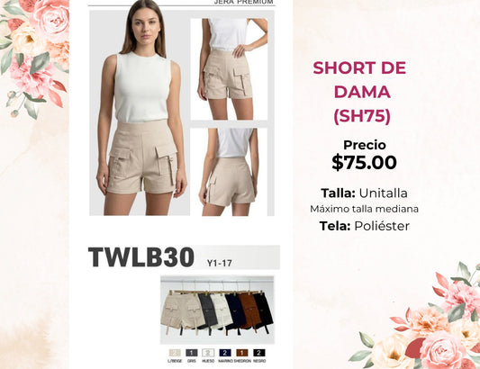 SHORT DE DAMA (SH75)