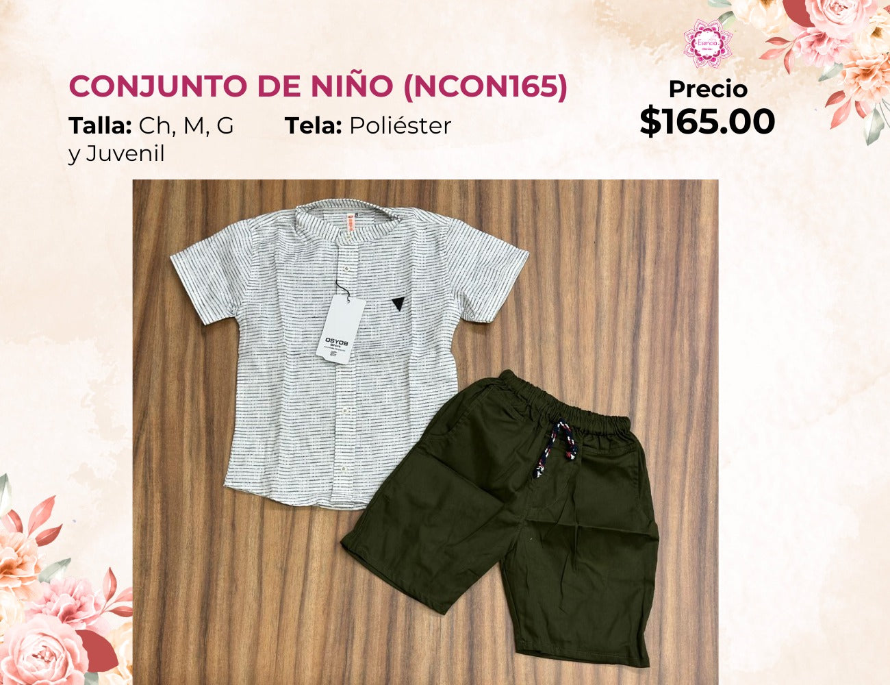 CONJUNTO DE NIÑO (NCON165)