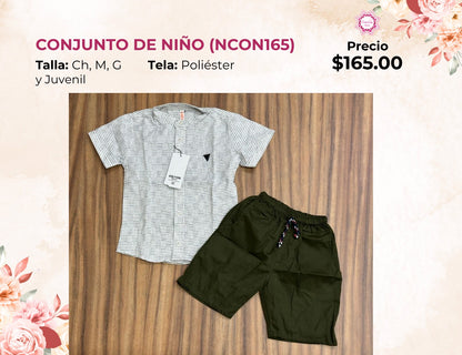 CONJUNTO DE NIÑO (NCON165)