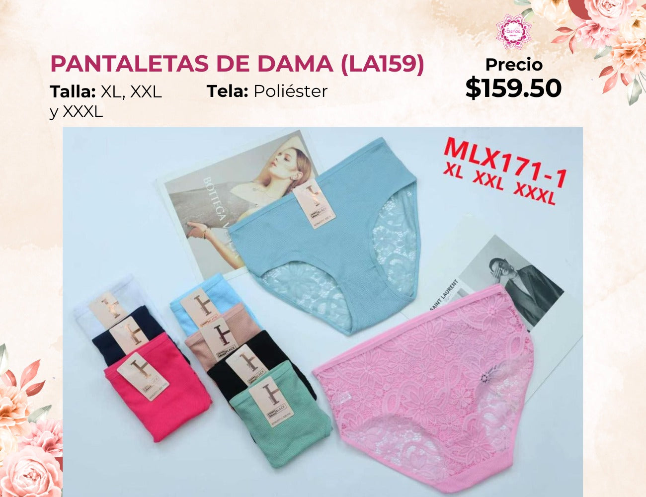 PANTALETAS DE DAMA (LA159)