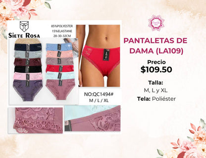 PANTALETAS DE DAMA (LA109)