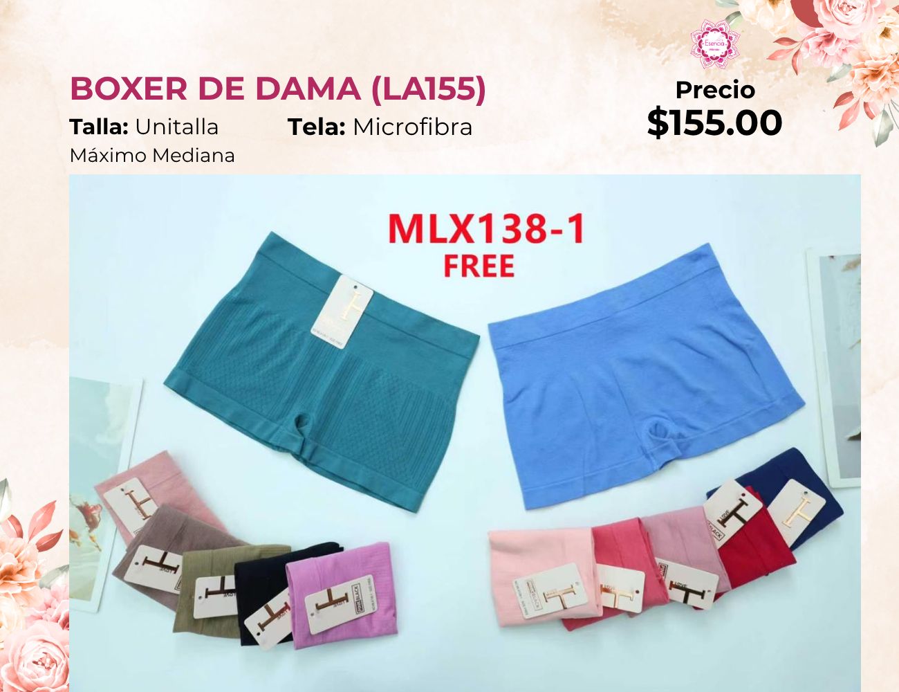 PANTALETAS DE DAMA (LA155)