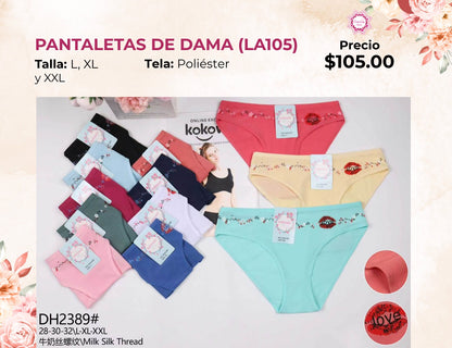 PANTALETA DE DAMA LISA (LA105)