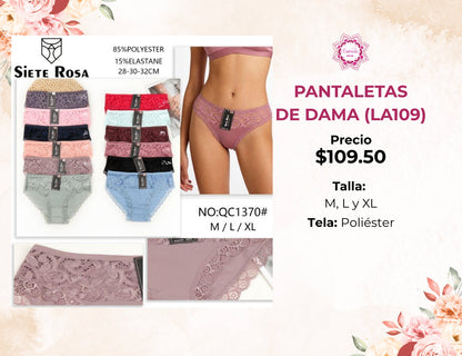 PANTALETAS DE DAMA (LA109)