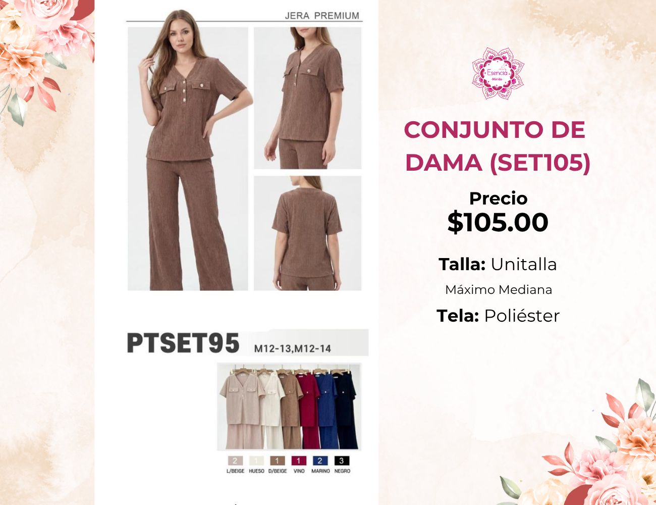CONJUNTO DE DAMA (SET105)
