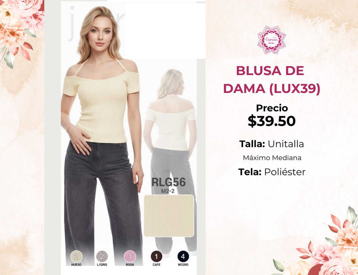 BLUSAS DE DAMA (LUX39)