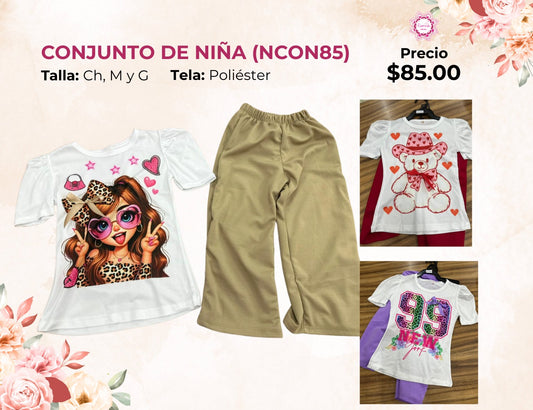 CONJUNTOS DE NIÑA (NCON85)