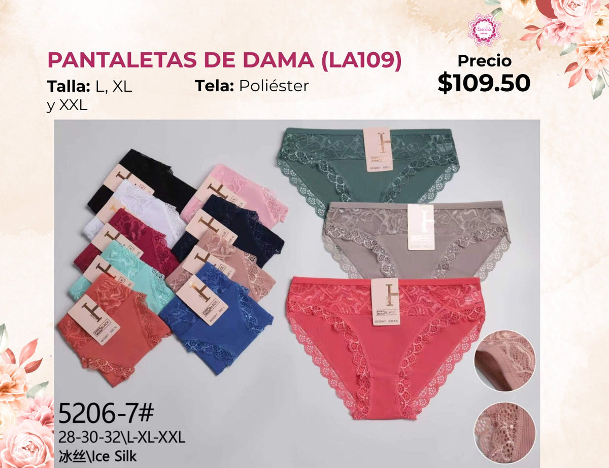 PANTALETAS DE DAMA (LA109)