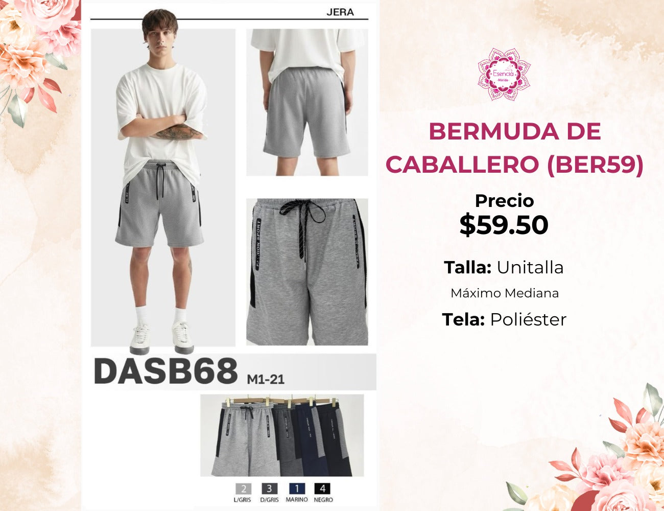 BERMUDAS DE CABALLERO (BER59)