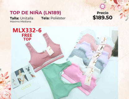 TOPS DE NIÑA (LN189)