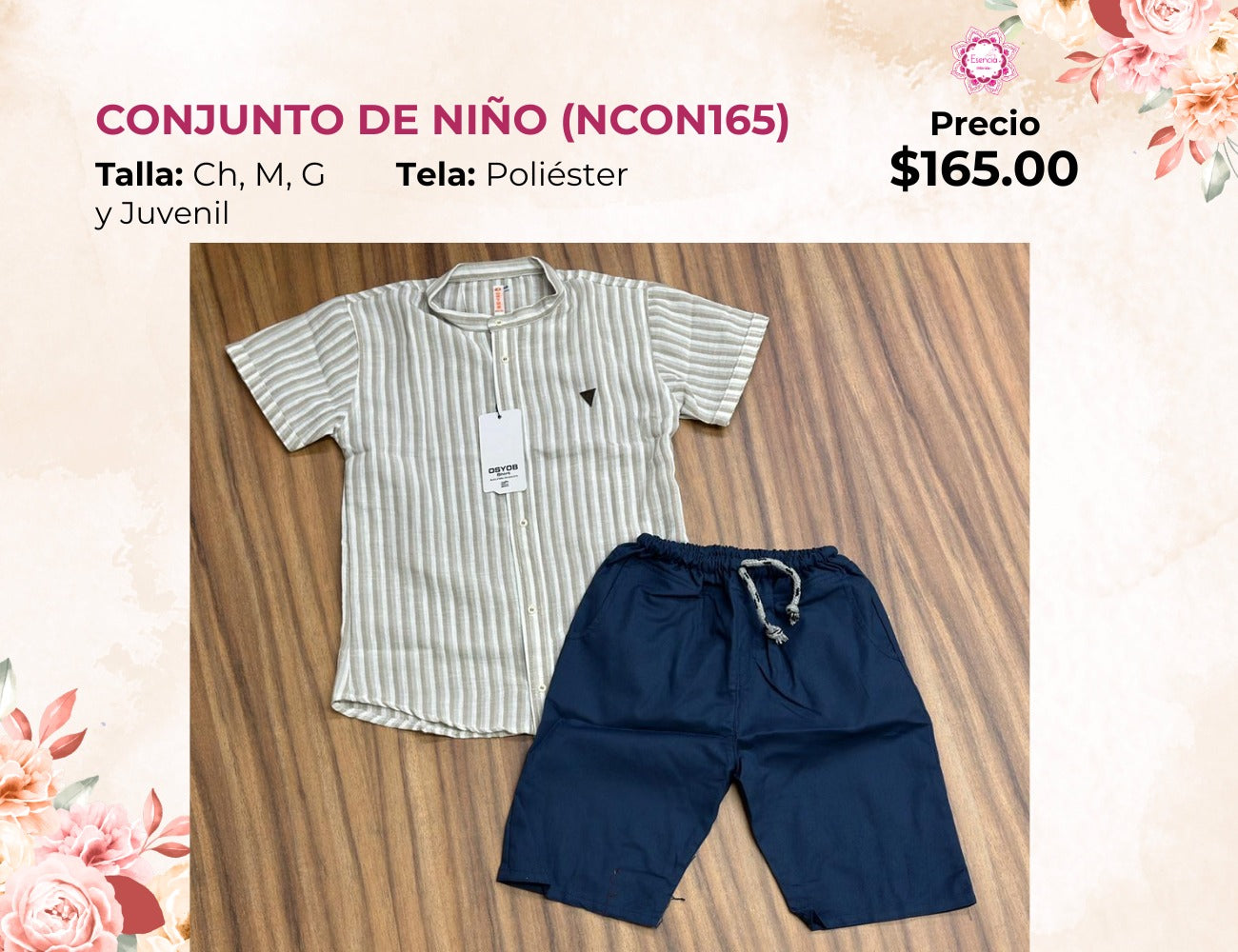 CONJUNTO DE NIÑO (NCON165)