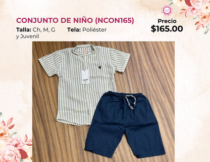 CONJUNTO DE NIÑO (NCON165)