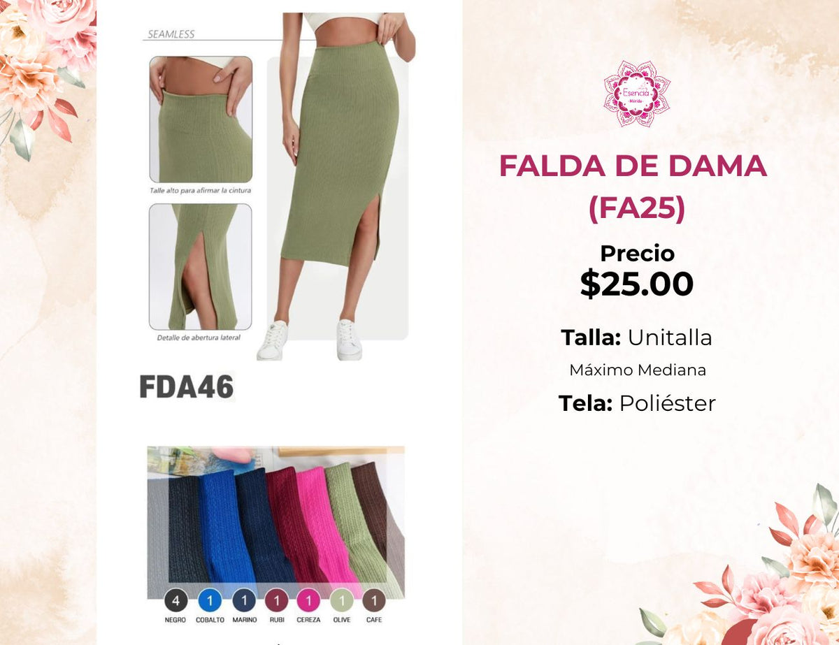 FALDA DE DAMA (FA25)