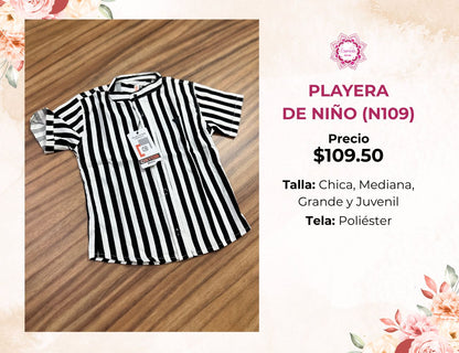 PLAYERAS DE NIÑO (N109)