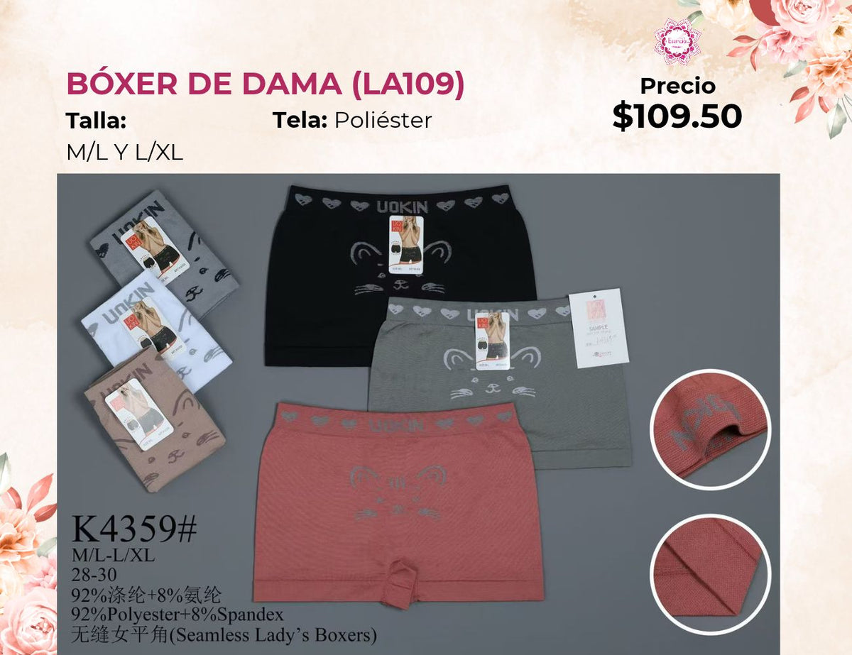 BÓXER DE DAMA (LA109)