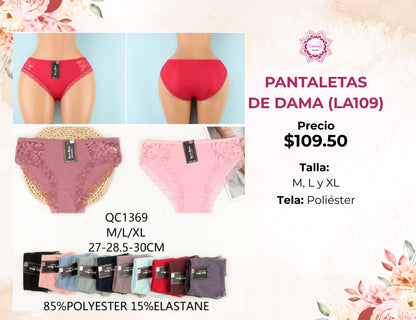PANTALETAS DE DAMA (LA109)