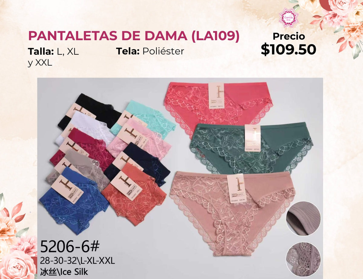 PANTALETAS DE DAMA (LA109)