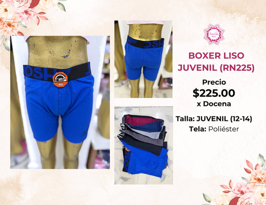 BOXER JUVENIL LISO (RN225)
