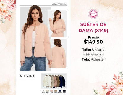 SUÉTERES DE DAMA (X149)