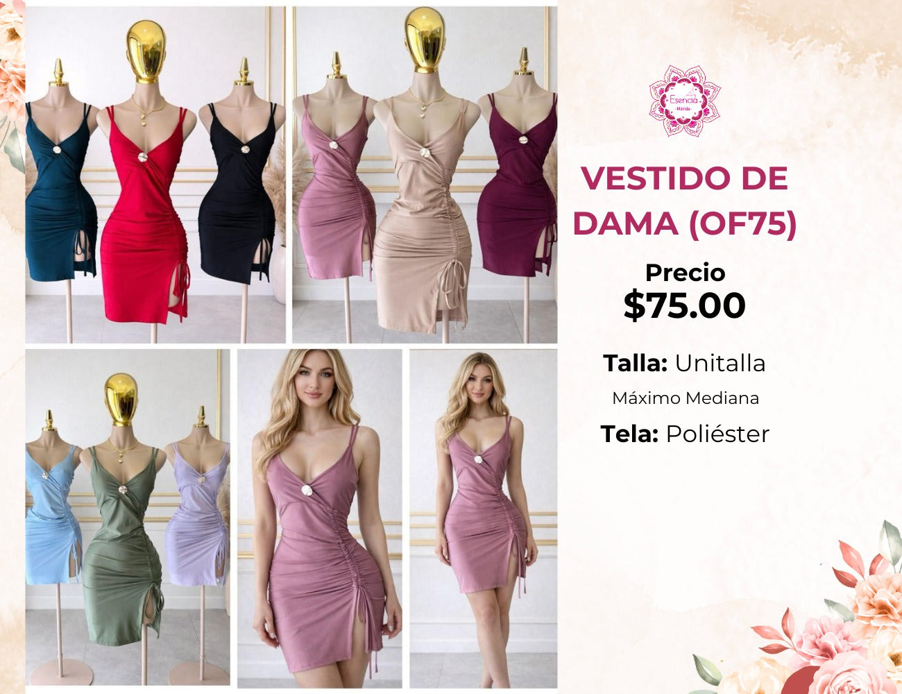 OFERTA VESTIDO DE DAMA (OF75)