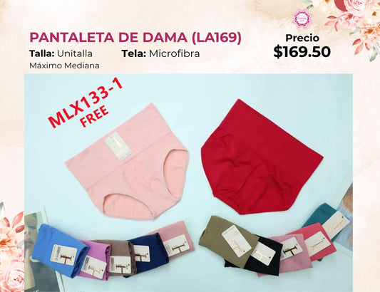 PANTALETAS DE MICROFIBRA (LA169)