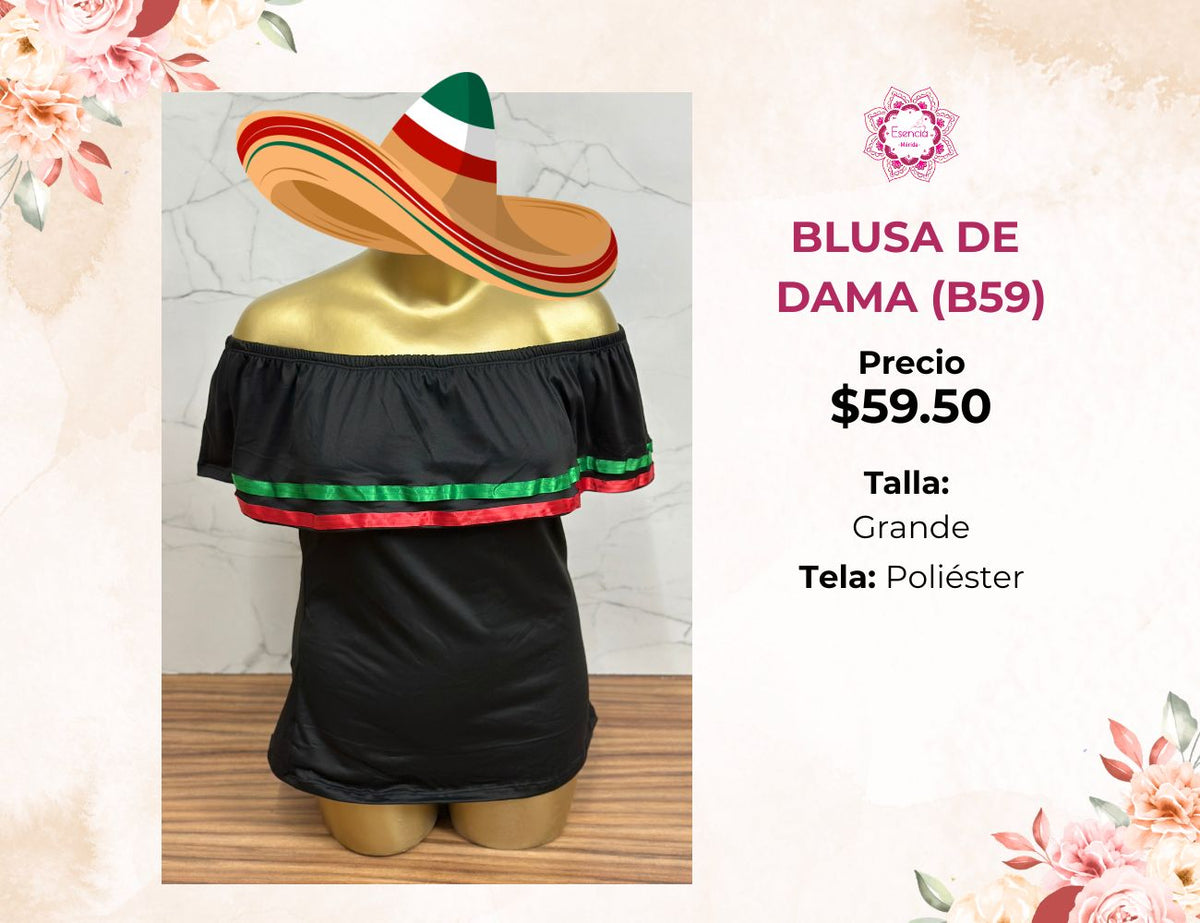 BLUSA DAMA EXTRA (B59)