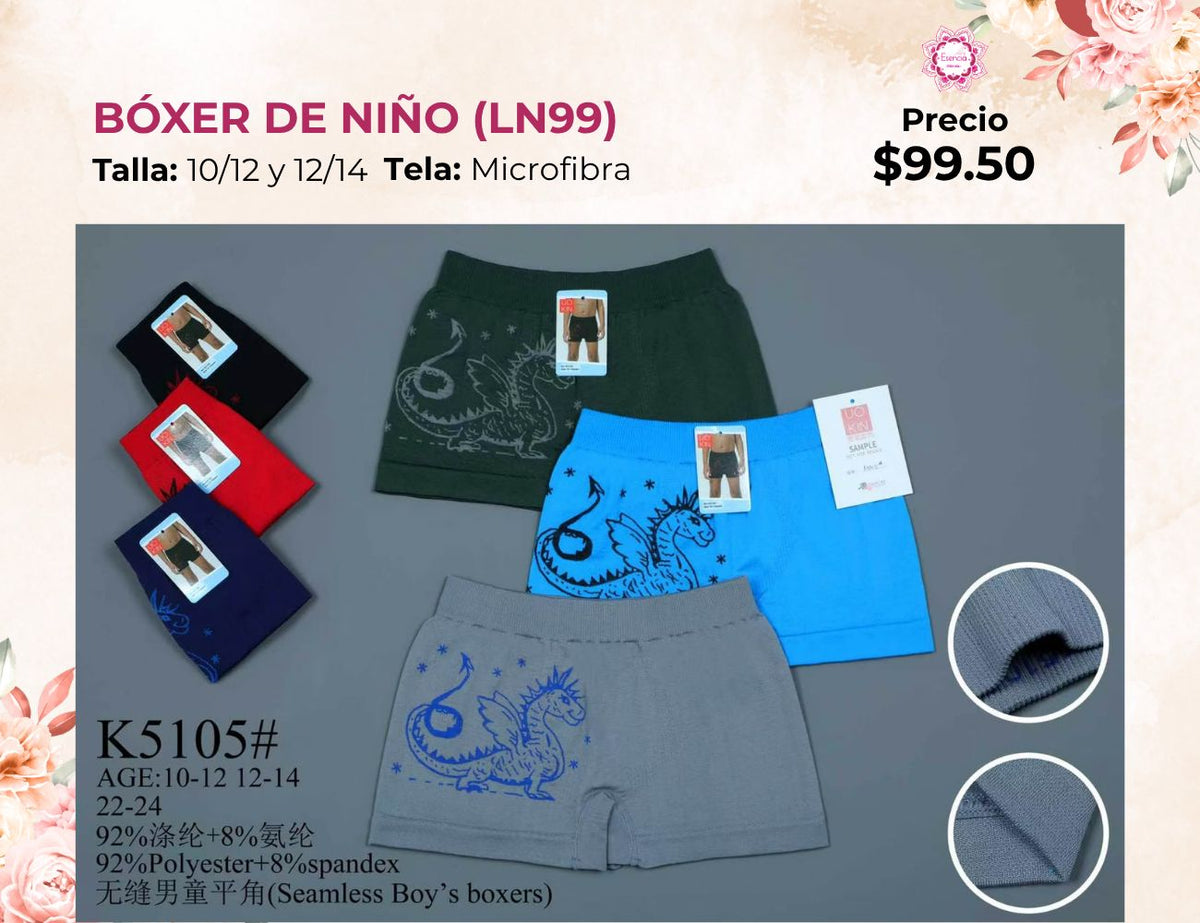 BOXER DE NIÑO (LN99)