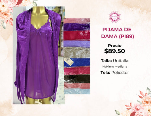 PIJAMA DE DAMA (PI89)